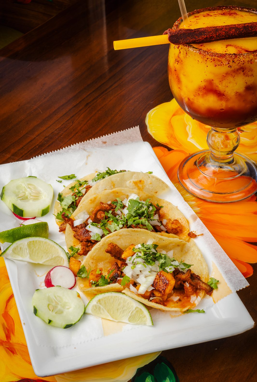 Fotografía de comida en Charlotte, NC por Carlos Soto — contenido de platillos y menú de restaurante