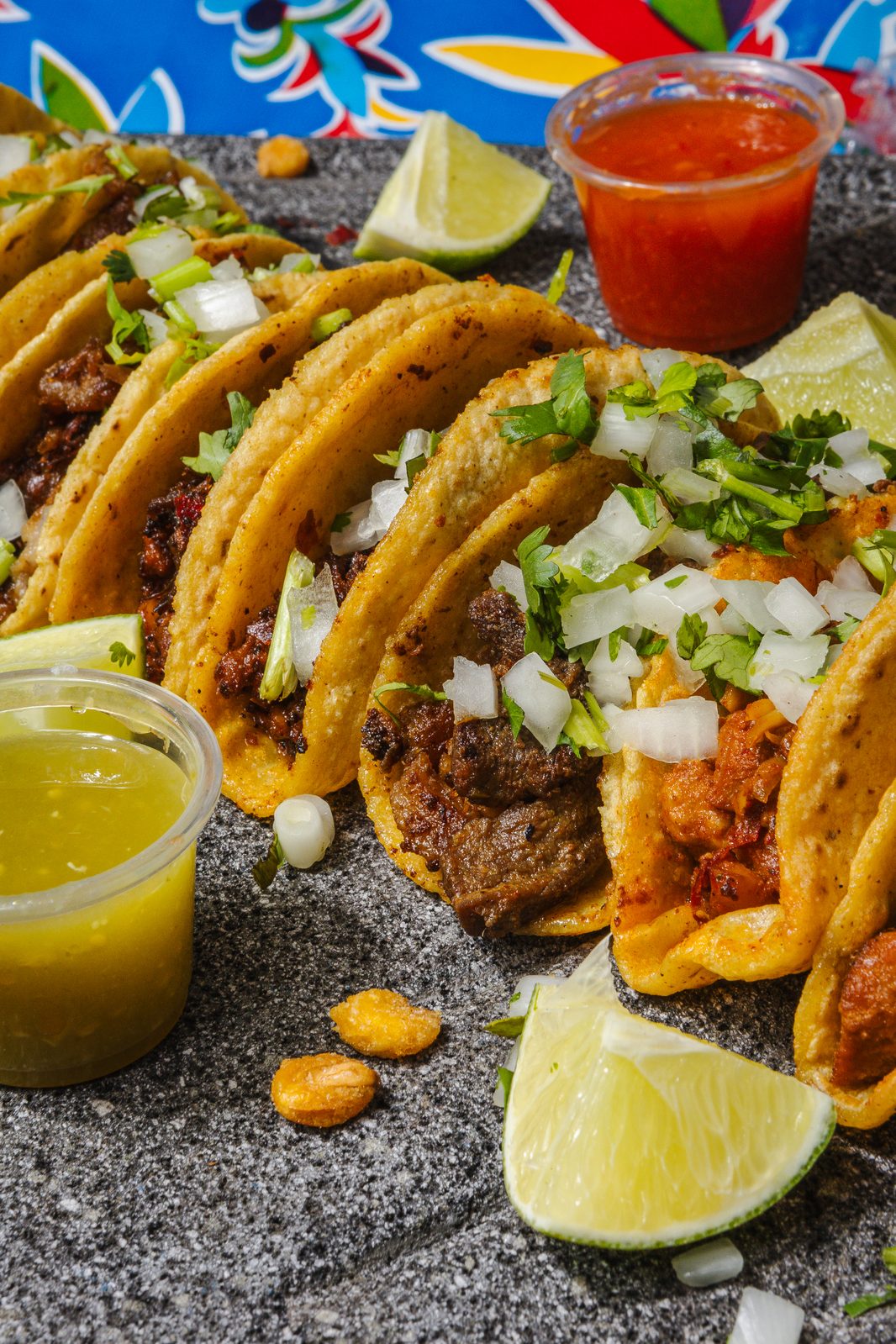 Fotografía de comida en Charlotte, NC por Carlos Soto — contenido de platillos y menú de restaurante